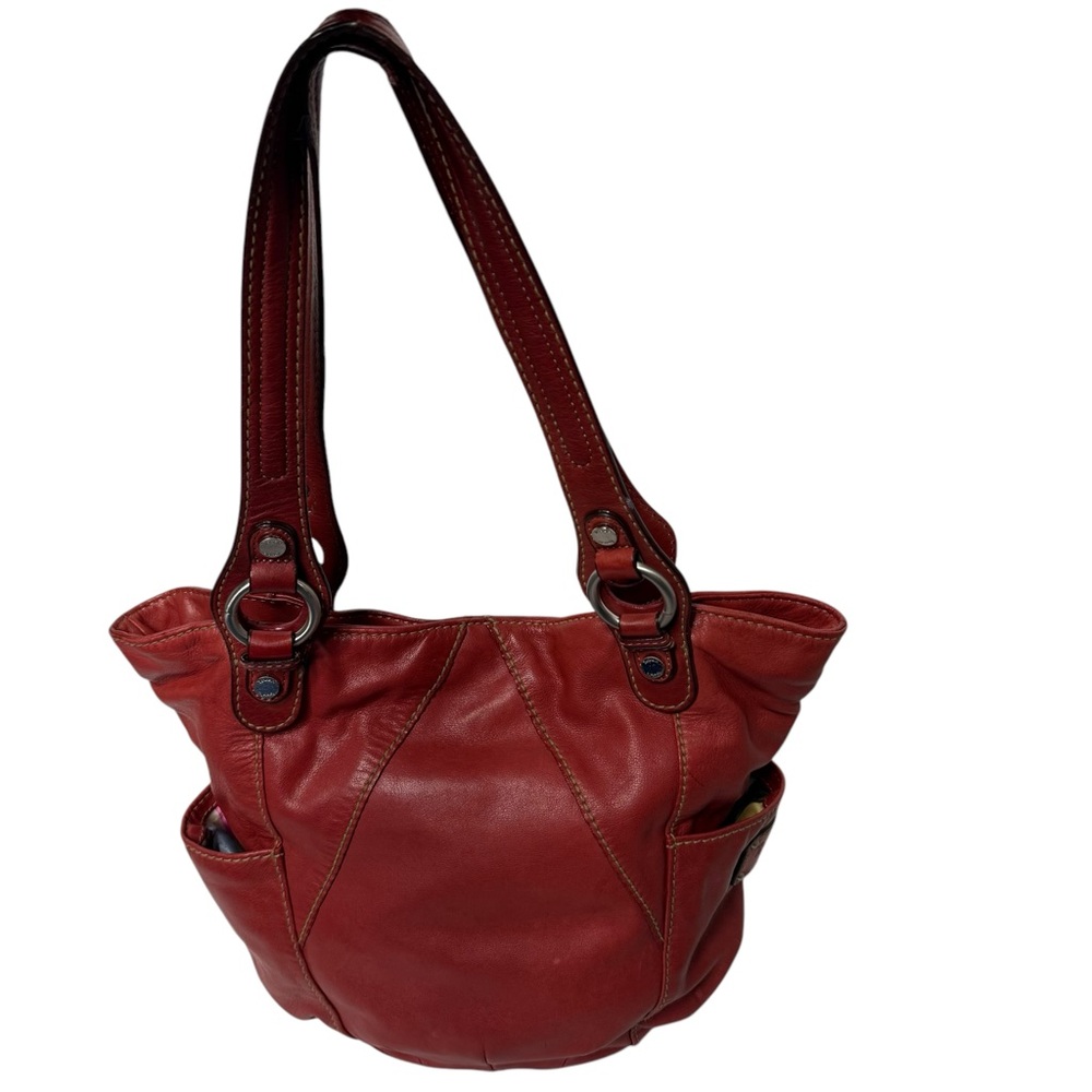 Tignanello leather hobo bag(b20)